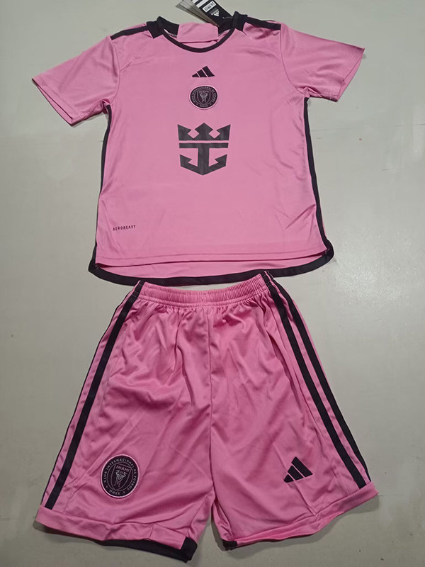 2024-25 Inter Miami Home Kids Soccer Jersey