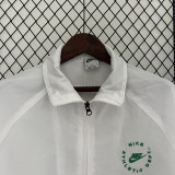 2024 New NK White Windbreaker (背后绿字)