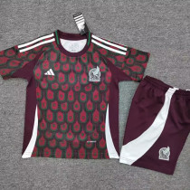 2024-25 Mexico Home Kids Soccer Jersey