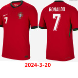 2024-25 Portugal Away 1:1 Fans Soccer Jersey