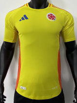 2024-25 Colombia Home Player Version Soccer Jersey