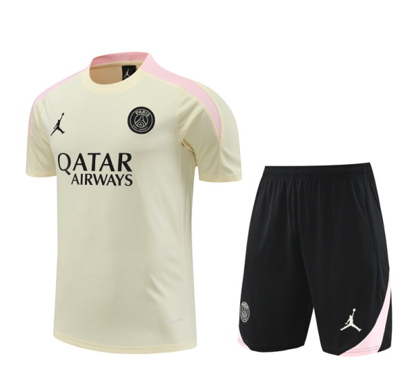 2024-25 PSG Beige Training Short Suit