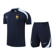 2024-25 France Royal Blue Training Short Suit