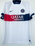 2023-24 PSG Away LEE KANG IN #19 Print Chinese Dragon Font Fans Soccer Jersey