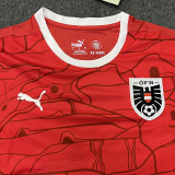 2024-25 Austria Home Fans Soccer Jersey