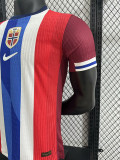 2024-25 Norway Home Player Version Soccer Jersey