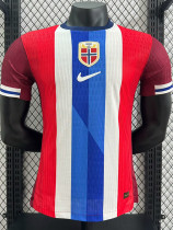 2024-25 Norway Home Player Version Soccer Jersey