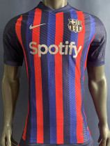 2023-24 BAR Red Blue Special Edition Player Version Soccer Jersey