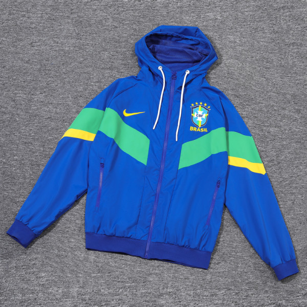 2024-25 Brazil Azul Windbreaker