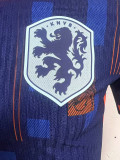 2024-25 Netherlands Away Player Version Soccer Jersey