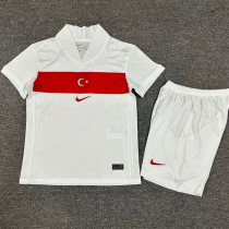 2024-25 Turkey Home Kids Soccer Jersey