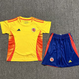 2024-25 Colombia Home Kids Soccer Jersey