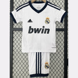 2012-2013 RMA Home Kids Retro Soccer Jersey