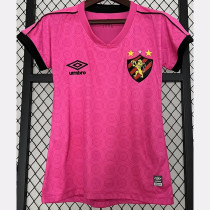 2023-24 Recife Sports Pink Women Soccer Jersey (女)
