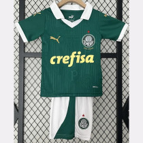 2024-25 Palmeiras Home Kids Soccer Jersey