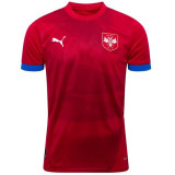 2024-25 Serbia Home Fans Soccer Jersey