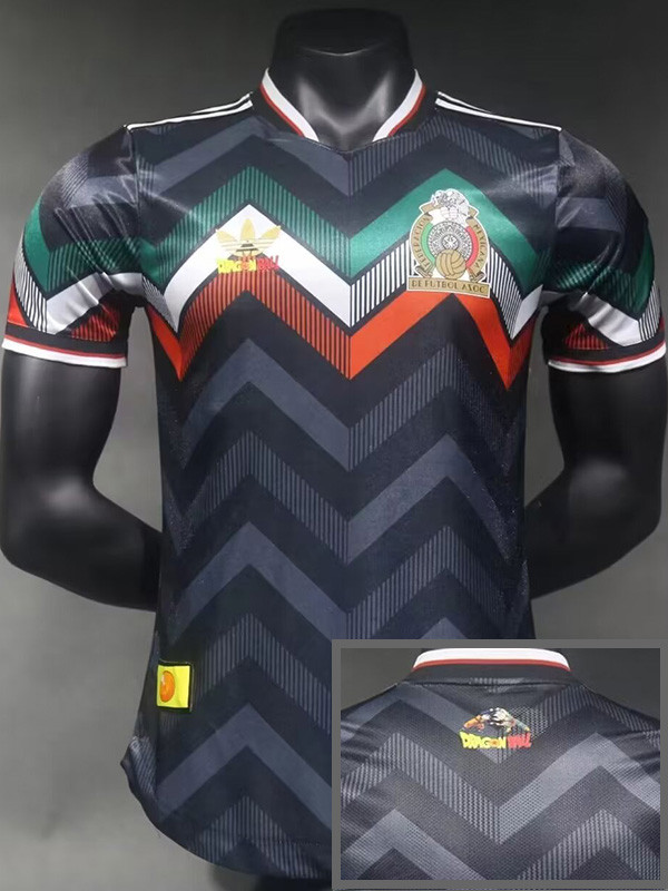 2024-25 Mexico Black Special Edition Player Vesion Soccer Jersey #龙珠