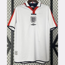 2004 England Home Retro Soccer Jersey