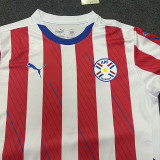 2024-25 Paraguay Home Fans Soccer Jersey