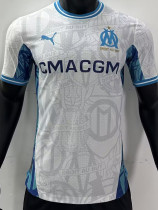 2024-25 Marseille White Special Edition Player Version Soccer Jersey