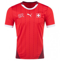 2024-25 Switzerland Home Fans Soccer Jersey