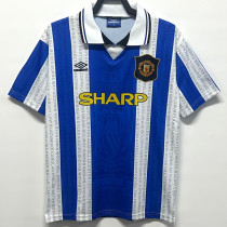 1994-1996 Man Utd Away Retro Soccer Jersey