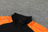 2024 JOM Black Half Pull Tracksuit #809(半拉链)