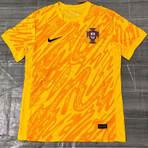 2024-25 Portugal Yellow GoalKeeper Soccer Jersey
