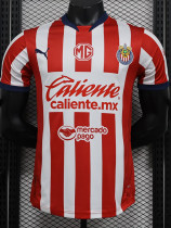 2024-25 Chivas Home Player Version Soccer Jersey