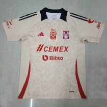 2024-25 Tigres UANL Light Yellow Limited Edition Fans Soccer Jersey