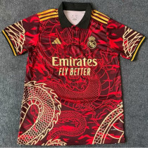 2024-25 RMA Red Special Edition Fans Training Shirts (焰红龙)