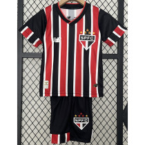 2024-25 Sao Paulo Away Kids Soccer Jersey