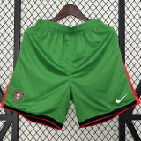 2024-25 Portugal Home Shorts Pants