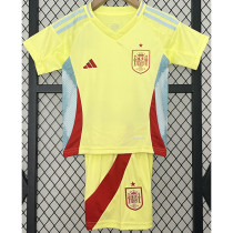 2024-25 Spain Away Kids Soccer Jersey
