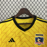 2024-25 Colo-Colo Yellow GoalKeeper Fans Soccer Jersey