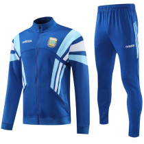 2024-25 Argentina Fancy blue Jacket Tracksuit