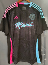2024-25 Inter Miami Black Special Edition Fans Soccer Jersey