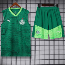 2024-25 Palmeiras Green Tank top and shorts suit