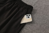 2024-25 CHE Black Training Short Suit (100%Cotton)纯棉