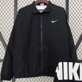 2024 New NK Black Windbreaker (背后有字)