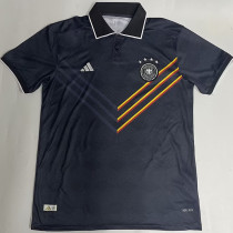 2024-25 Germany Black Polo Short Sleeve