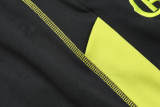 2024-25 Flamengo Yellow Half Pull Tracksuit (半拉链)