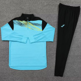 2024 JOM Lake Blue Half Pull Tracksuit #810(半拉链)