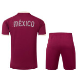 2024-25 Mexico Jujube Red Training Short Suit