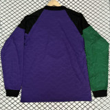 1995-1996 Newcastle Purple GoalKeeper Long Sleeve Retro Soccer Jersey (长袖)