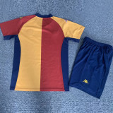 2001-2002 Roma Home Kids Retro Soccer Jersey