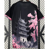 2023-24 Japan Pink Black Special Edition Fans Soccer Jersey (清水寺)