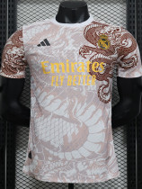 2024-25 RMA Brown Special Edition Player Version Soccer Jersey #广告/龙爪