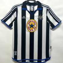 1999-2000 Newcastle Home Retro Soccer Jersey