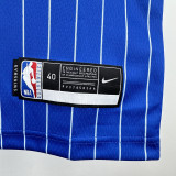 2018-2019 Magic HARDAWAY #1 Blue Retro Top Quality Hot Pressing NBA Jersey (条纹)